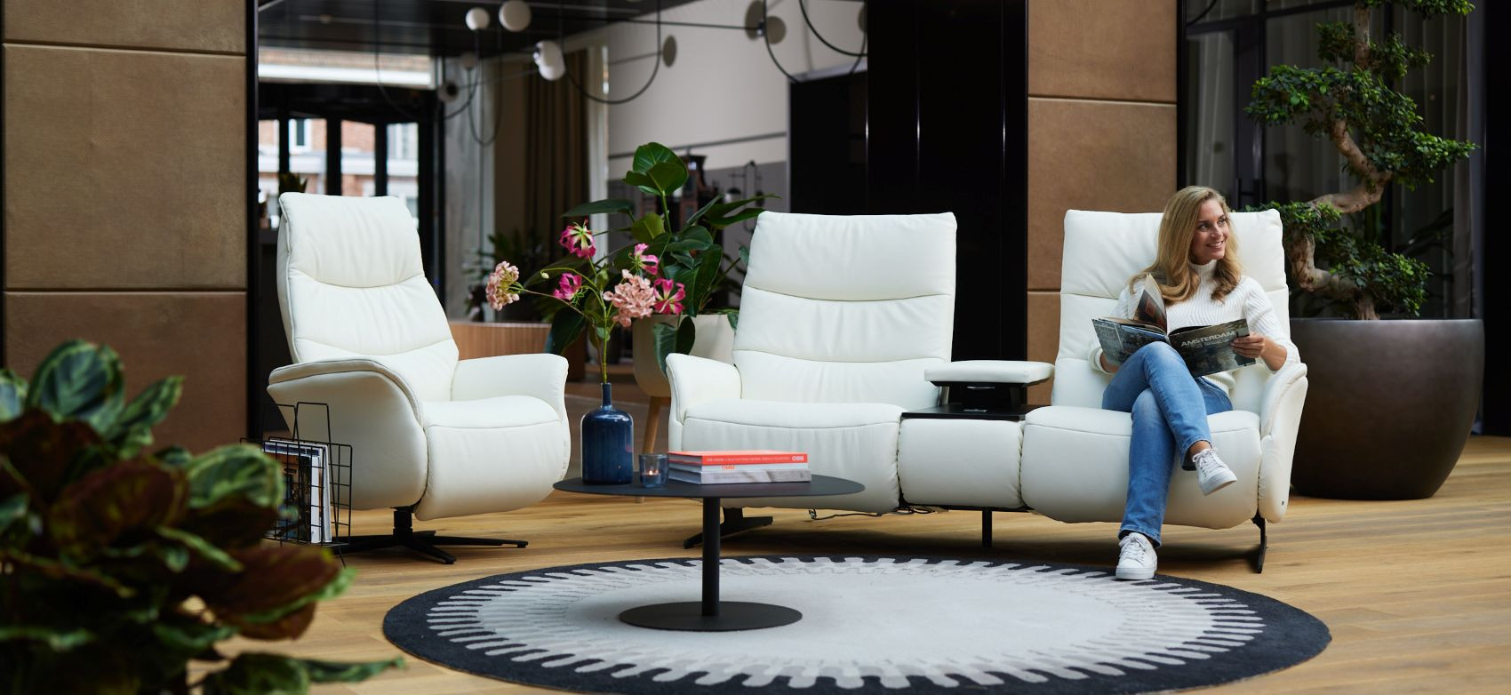 Zo richt u uw woonkamer in met een relaxbank