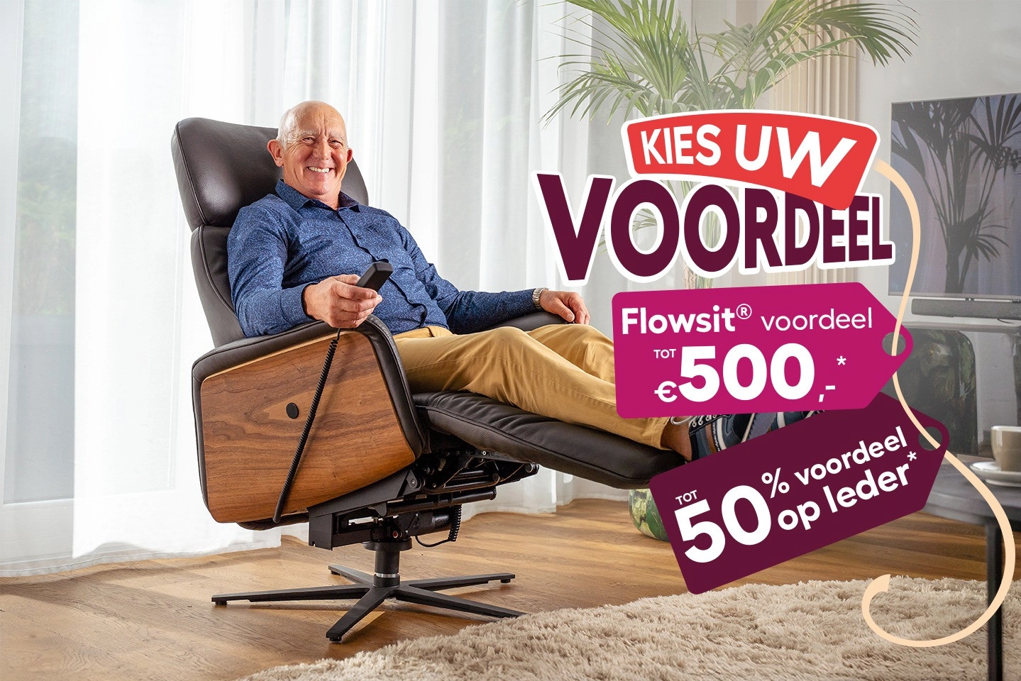 Relaxzetels en sta-op-zetels