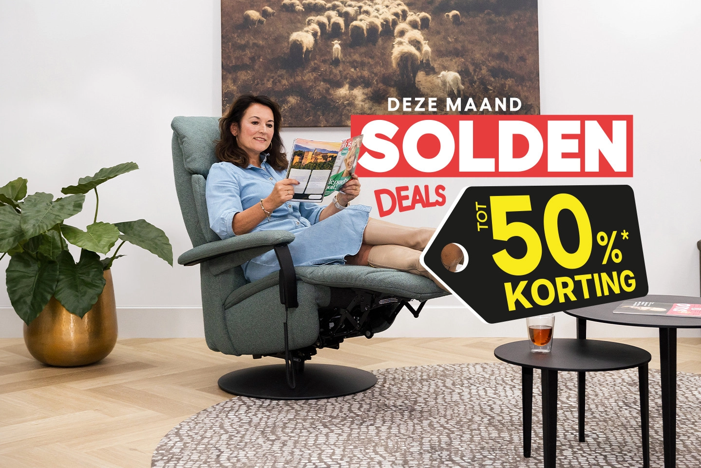 Relaxzetels en sta-op-zetels