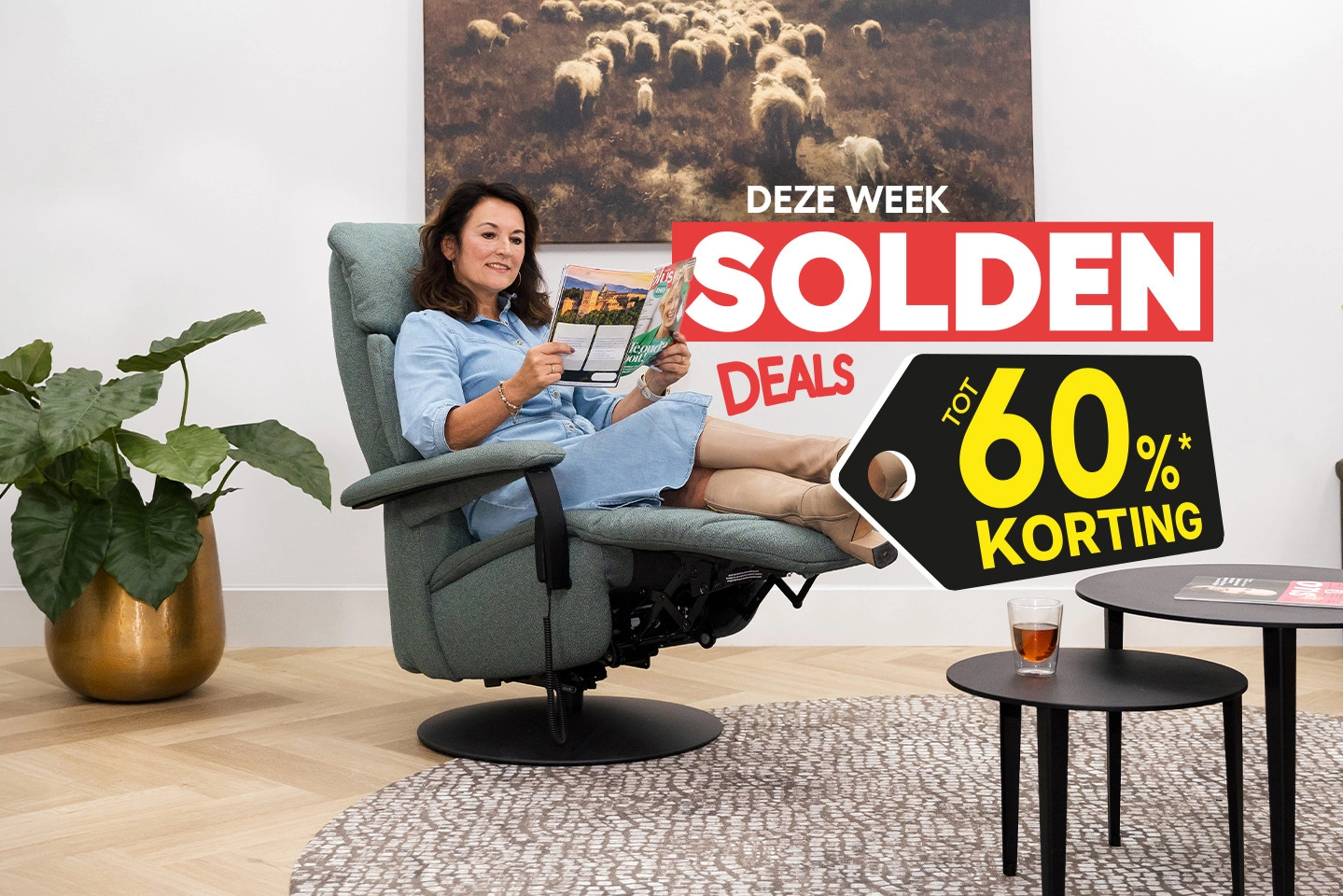Relaxzetels en sta-op-zetels