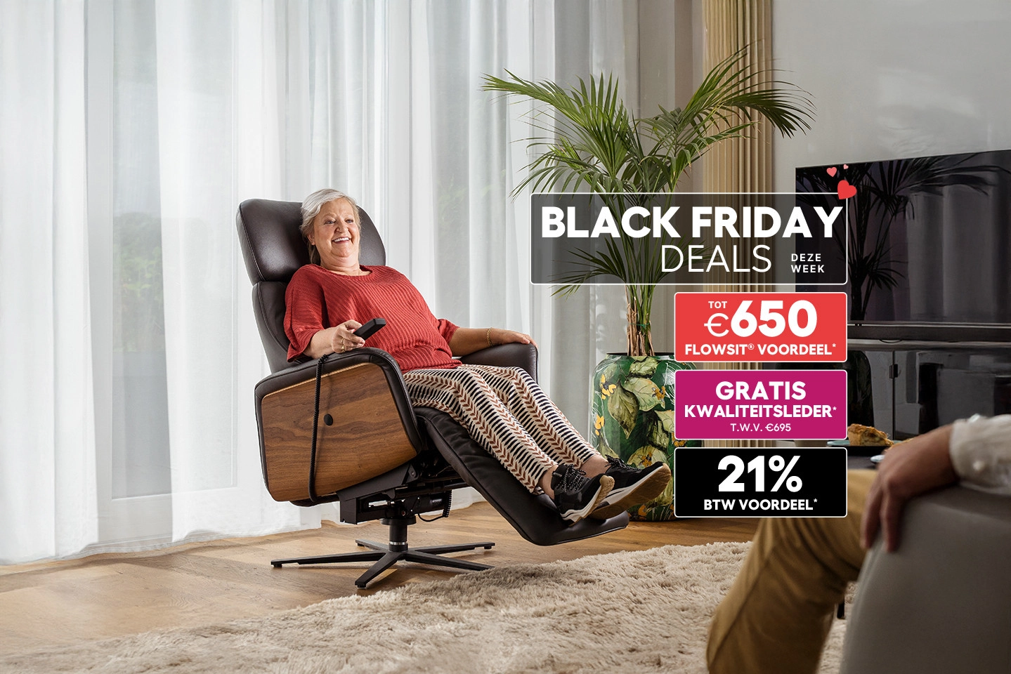 Sta-op-zetels en relaxzetels